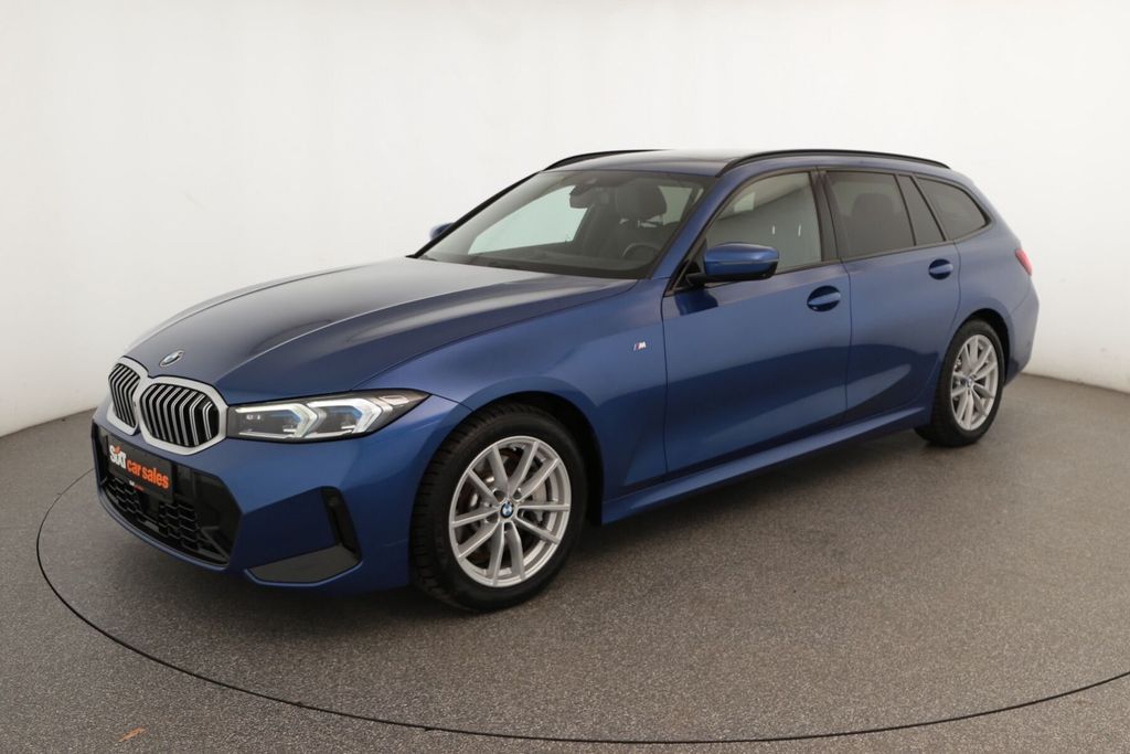 BMW 330 2025 г. Синий, пробег 59540 км