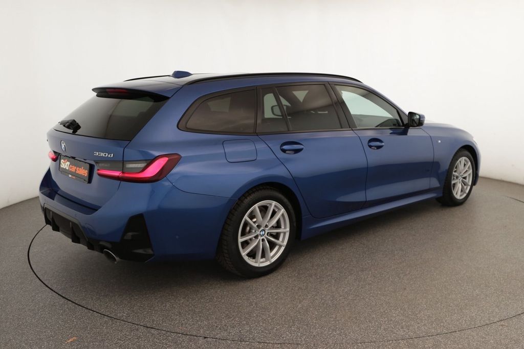 BMW 330 2025 г. Синий, пробег 59540 км