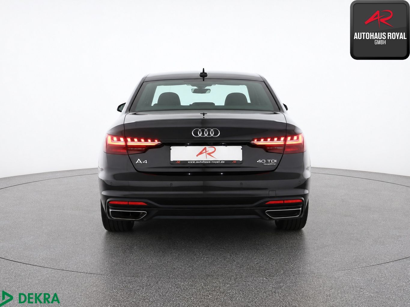 Audi A4 2022 г. Чёрный, пробег 41077 км