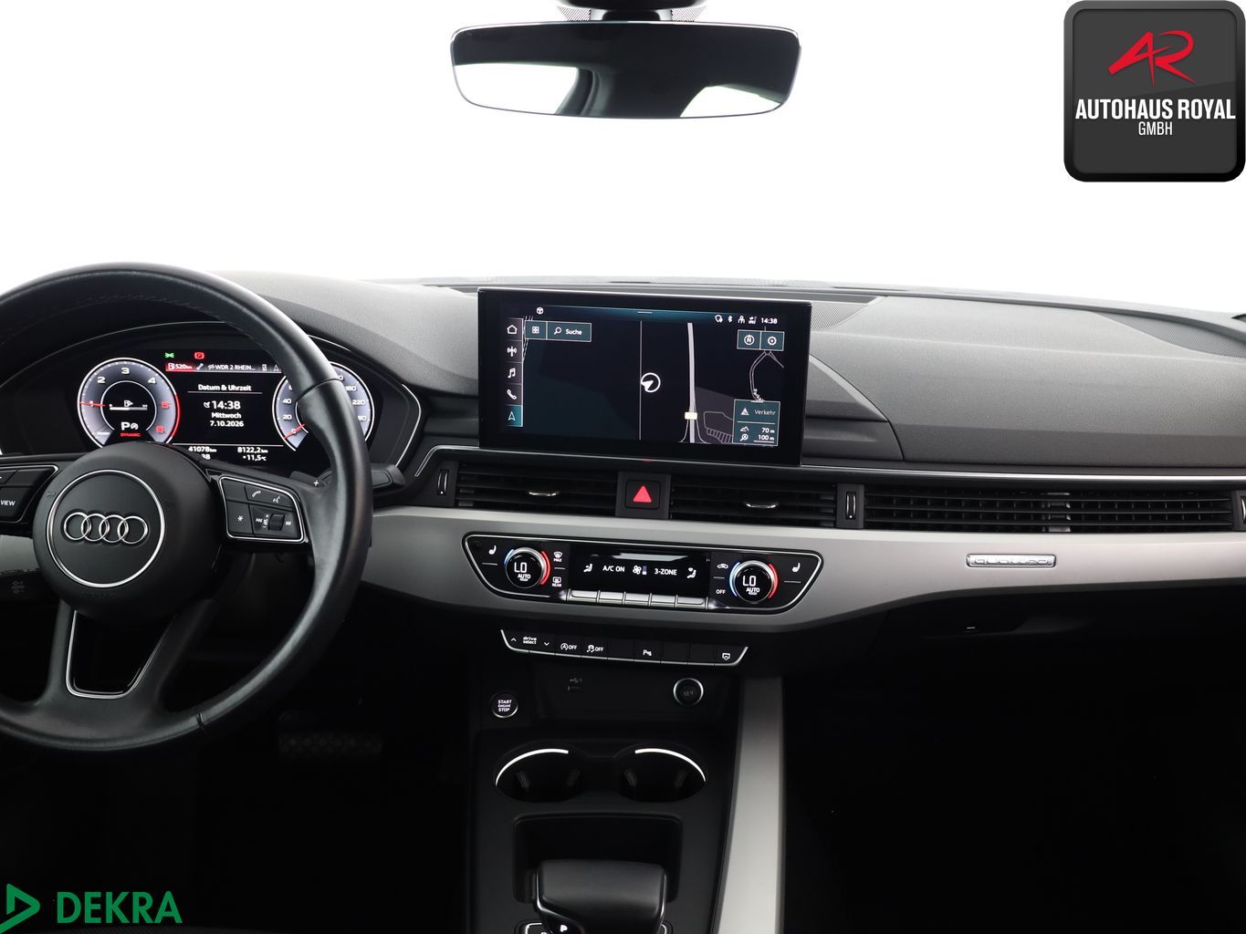 Audi A4 2022 г. Чёрный, пробег 41077 км