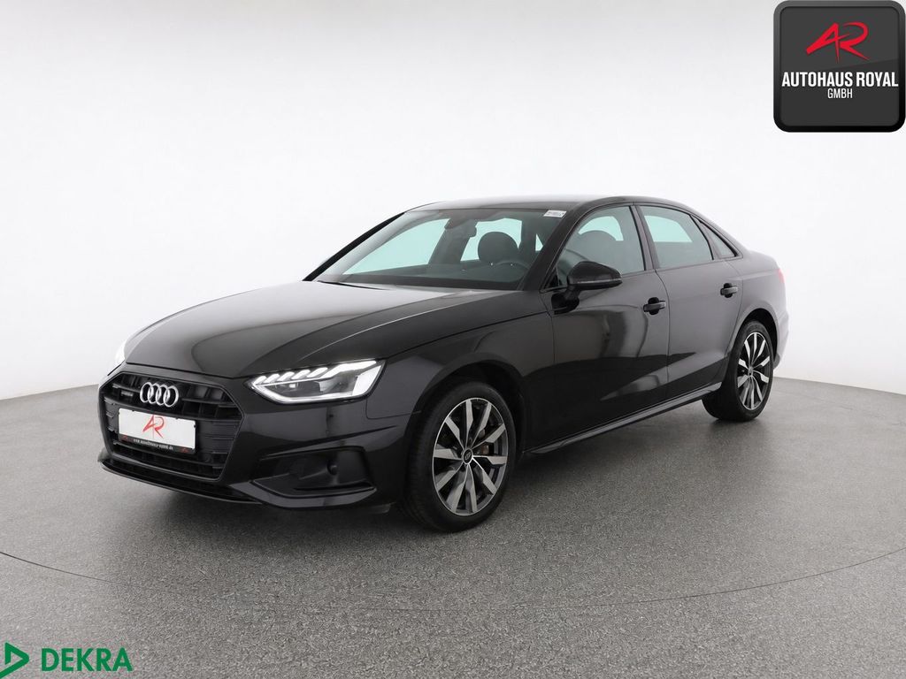 Audi A4 2022 г. Чёрный, пробег 41077 км