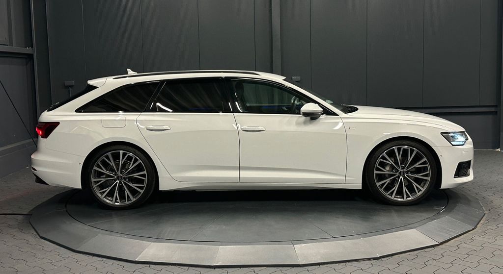 Audi A6 2023 г. Белый, пробег 40000 км