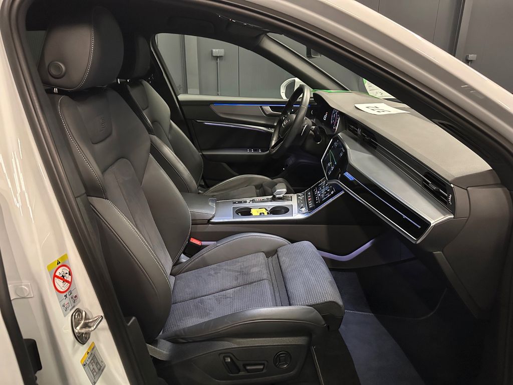 Audi A6 2023 г. Белый, пробег 40000 км