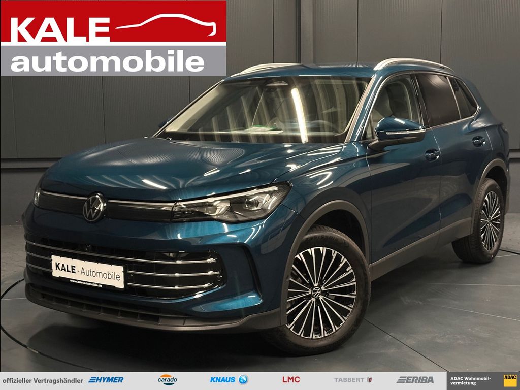Volkswagen Tiguan 2025 г. Синий, пробег 12000 км