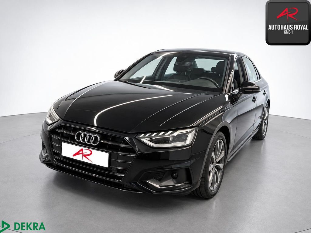 Audi A4 2021 г. Чёрный, пробег 38385 км