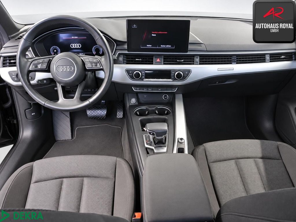 Audi A4 2021 г. Чёрный, пробег 38385 км