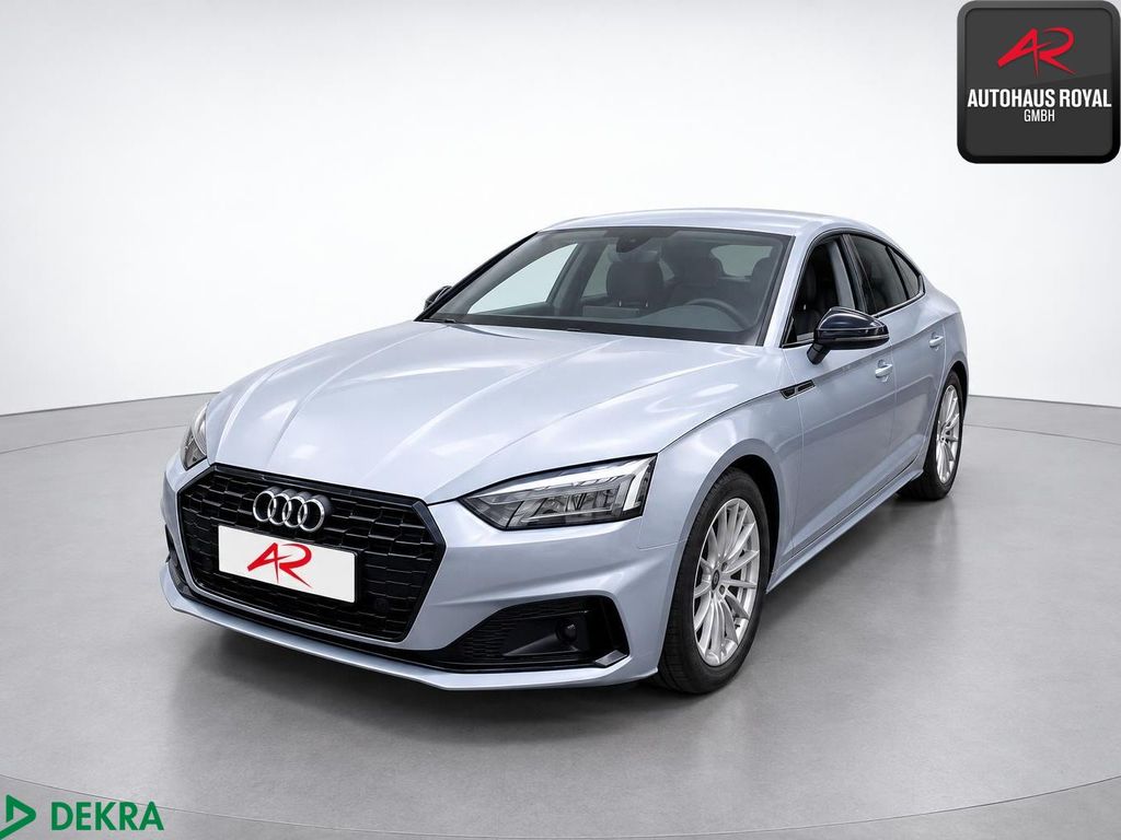 Audi A5 2022 г. Серебристый, пробег 43996 км