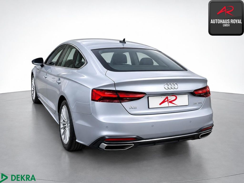Audi A5 2022 г. Серебристый, пробег 43996 км