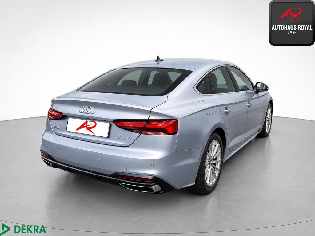 Audi A5 2022 г. Серебристый, пробег 43996 км
