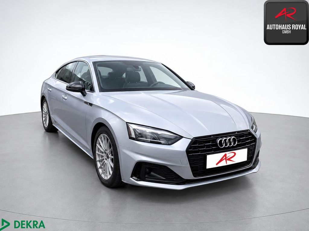 Audi A5 2022 г. Серебристый, пробег 43996 км