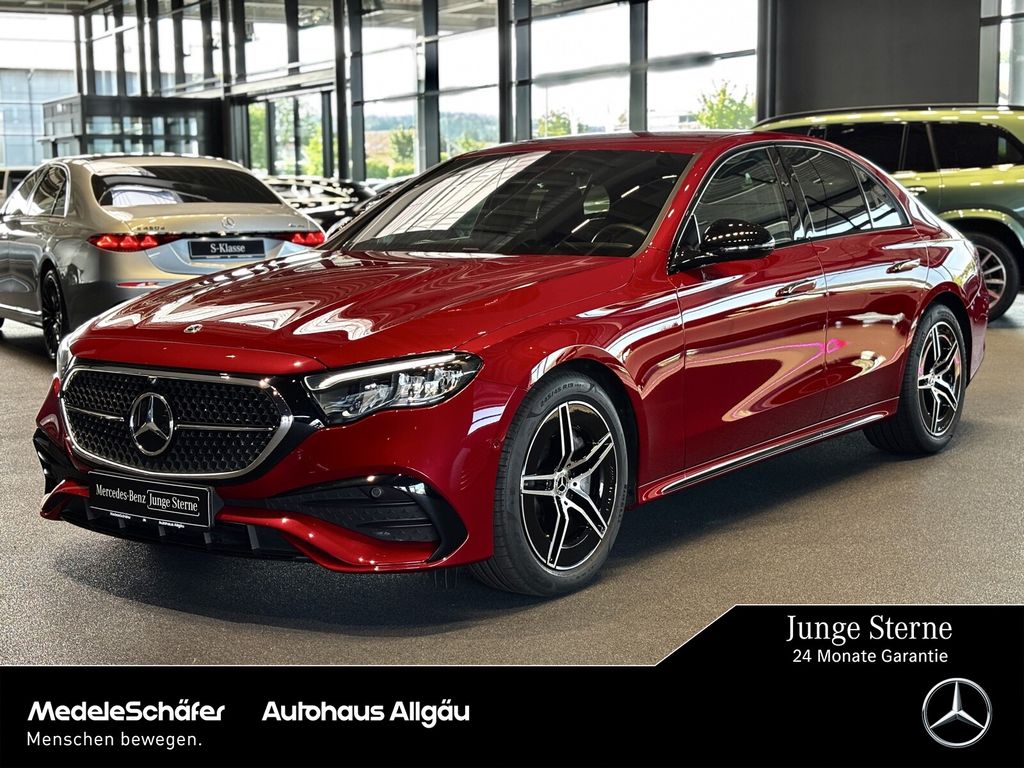 Mercedes-Benz E 220 2025 г. Красный, пробег 21041 км