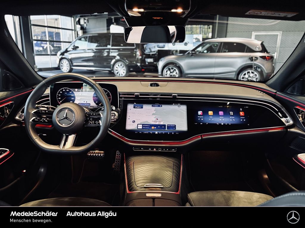 Mercedes-Benz E 220 2025 г. Красный, пробег 21041 км