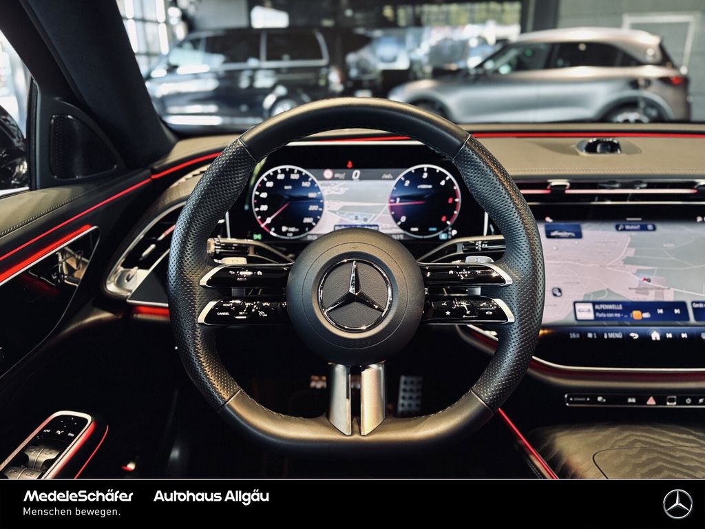 Mercedes-Benz E 220 2025 г. Красный, пробег 21041 км