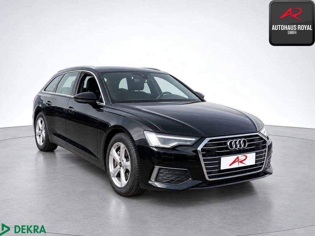 Audi A6 2023 г. Чёрный, пробег 48792 км