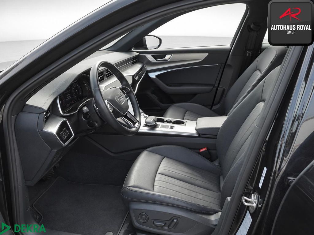Audi A6 2023 г. Чёрный, пробег 48792 км