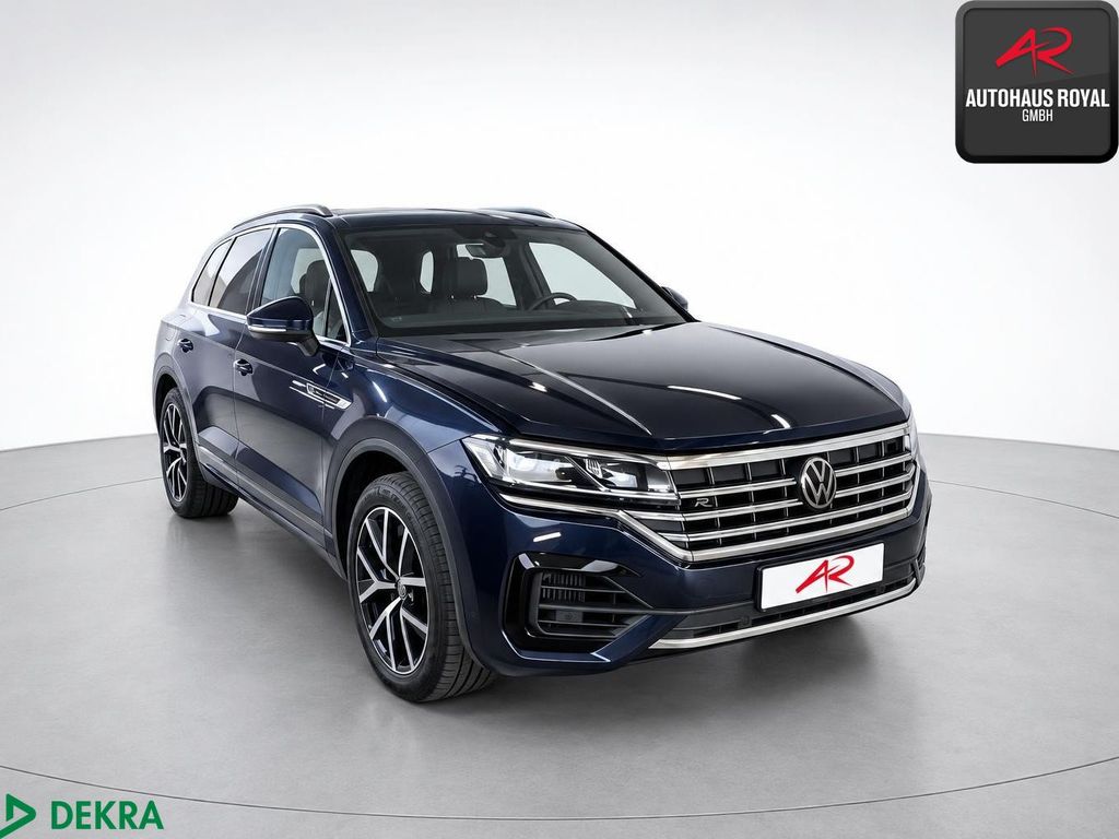 Volkswagen Touareg 2022 г. Синий, пробег 41694 км