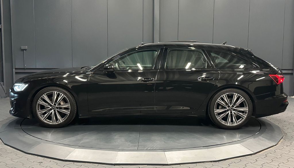 Audi A6 2023 г. Чёрный, пробег 46000 км