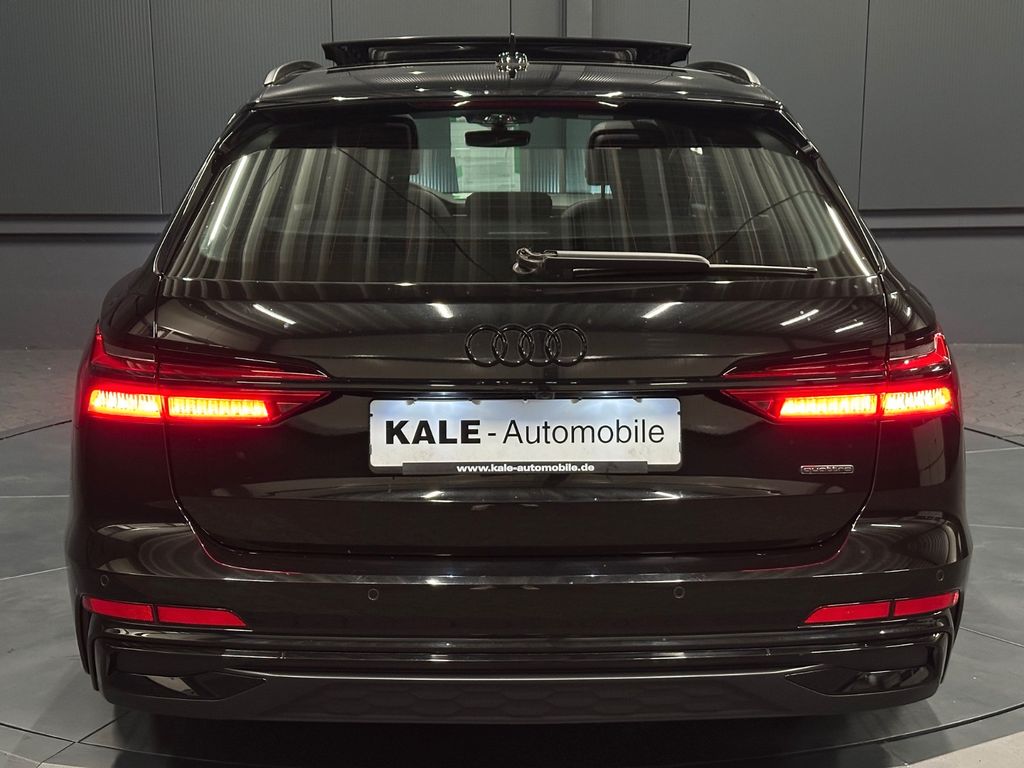 Audi A6 2023 г. Чёрный, пробег 46000 км