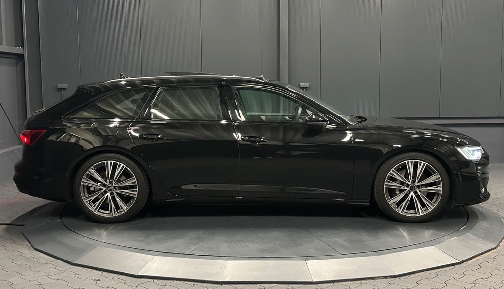 Audi A6 2023 г. Чёрный, пробег 46000 км