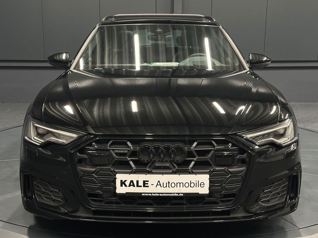 Audi A6 2023 г. Чёрный, пробег 46000 км