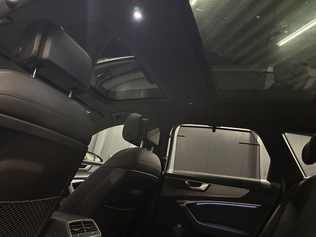 Audi A6 2023 г. Чёрный, пробег 46000 км