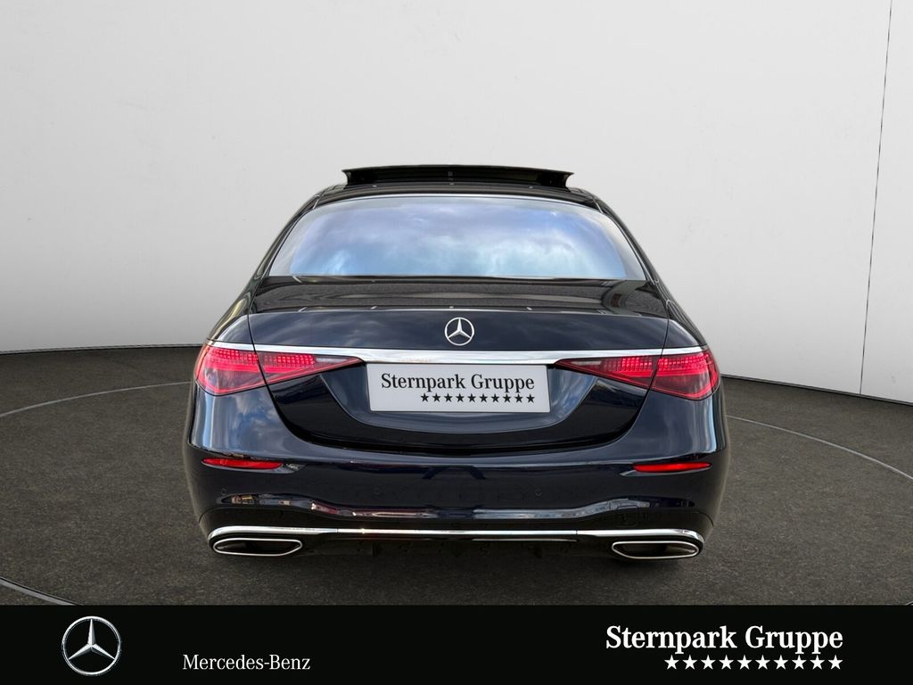 Mercedes-Benz S 500 2024 г. Синий, пробег 51700 км