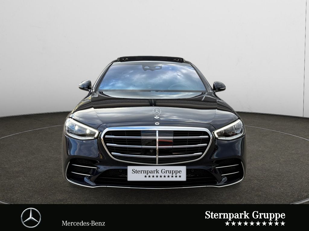 Mercedes-Benz S 500 2024 г. Синий, пробег 51700 км