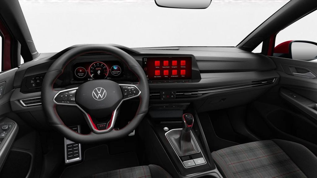Volkswagen Golf 2023 г. Красный, пробег 18460 км
