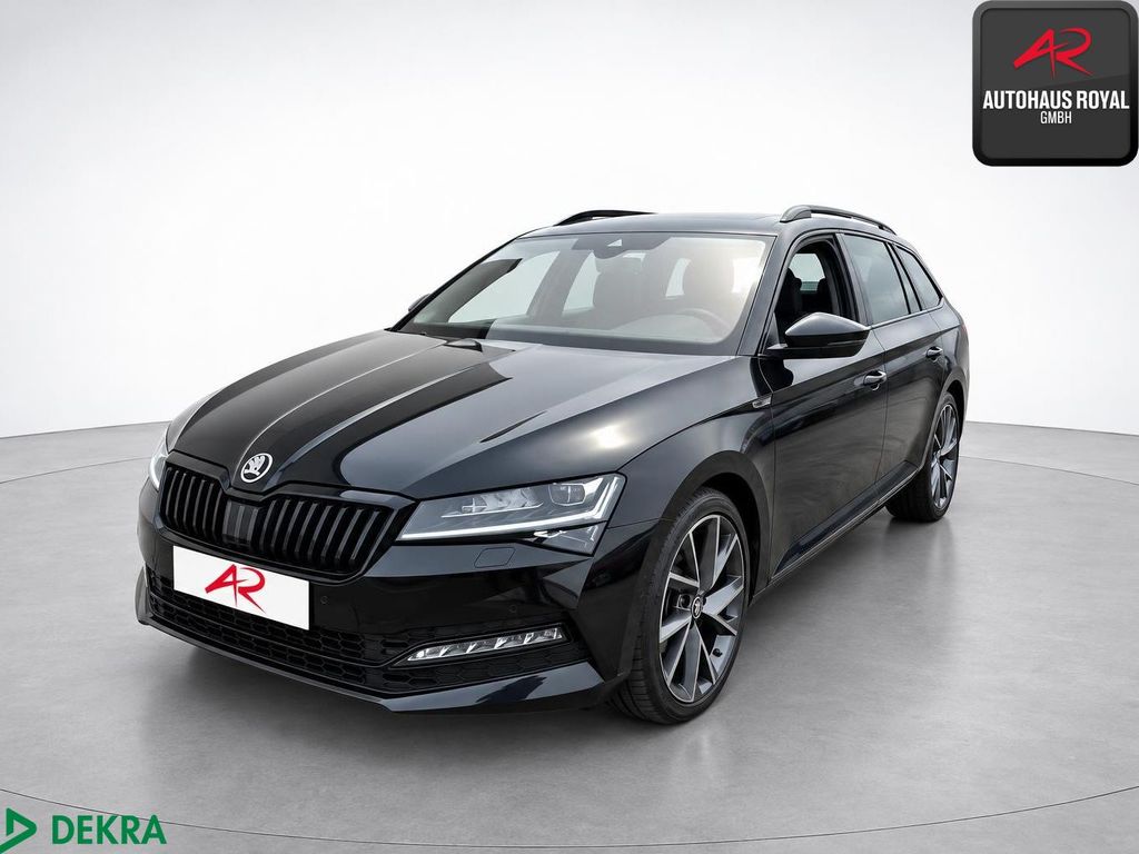 Skoda Superb 2023 г. Чёрный, пробег 52074 км