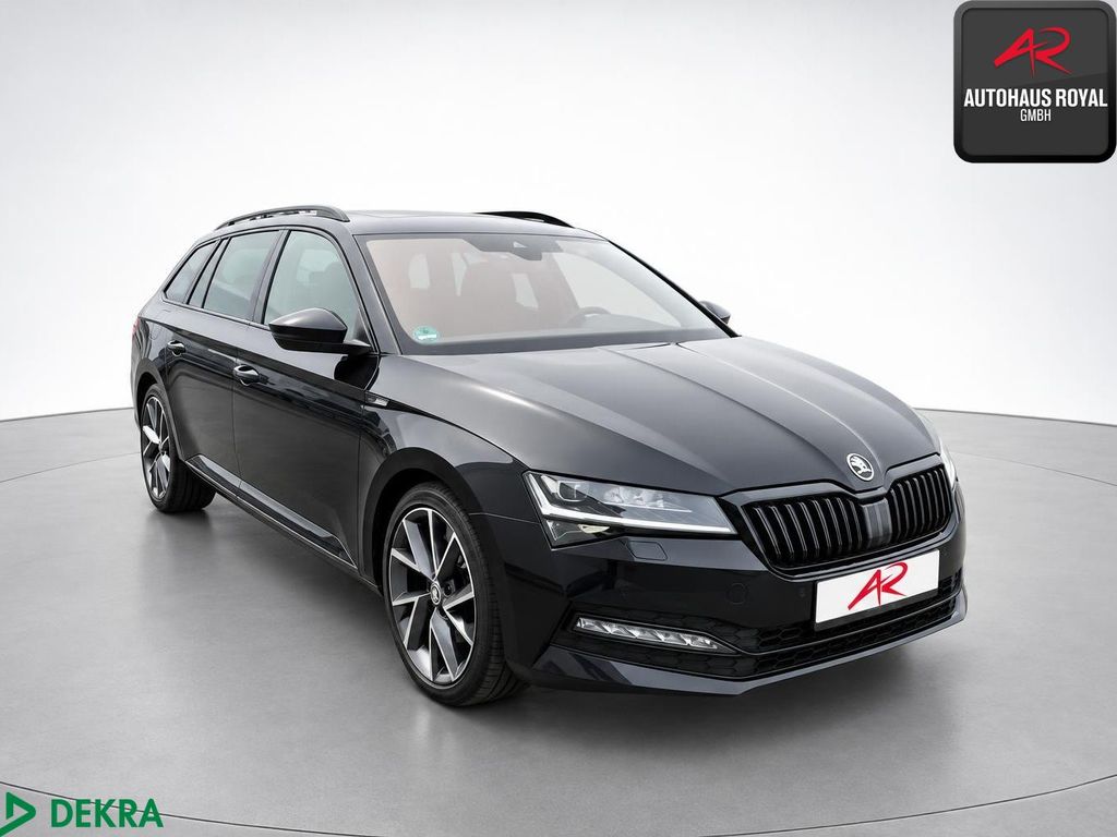 Skoda Superb 2023 г. Чёрный, пробег 52074 км