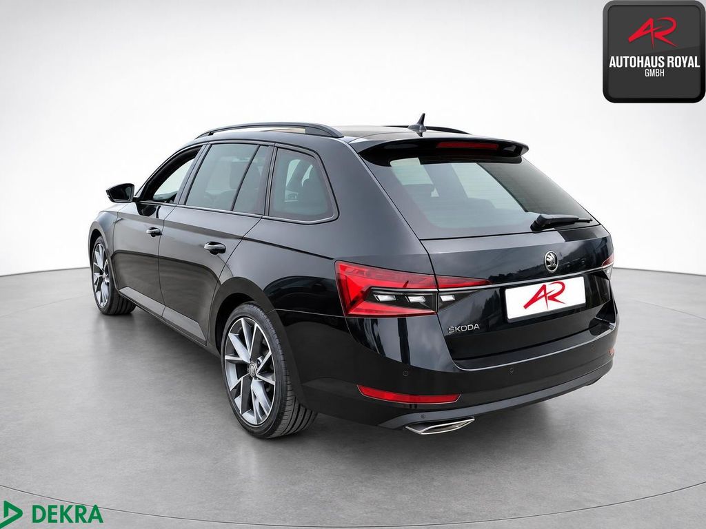 Skoda Superb 2023 г. Чёрный, пробег 52074 км