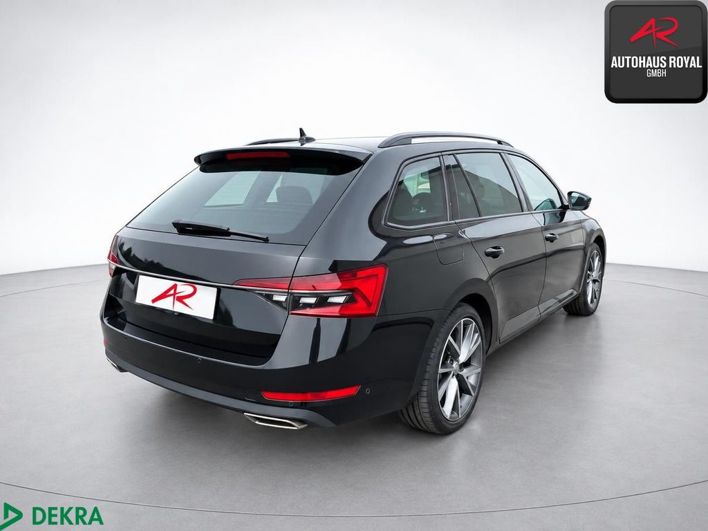 Skoda Superb 2023 г. Чёрный, пробег 52074 км