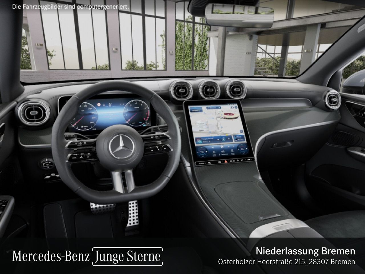 Mercedes-Benz GLC 200 2024 г. Серый, пробег 36279 км
