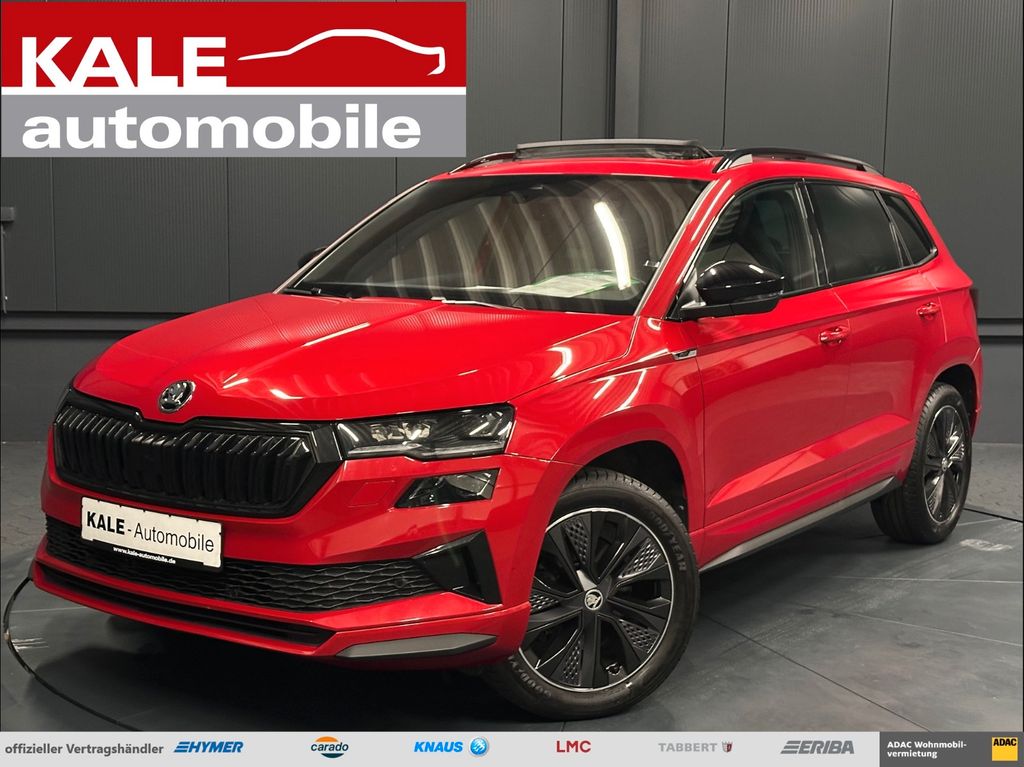 Skoda Karoq 2023 г. Красный, пробег 55000 км
