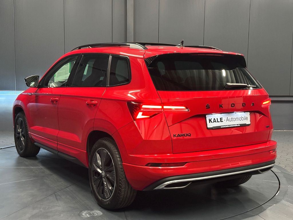 Skoda Karoq 2023 г. Красный, пробег 55000 км