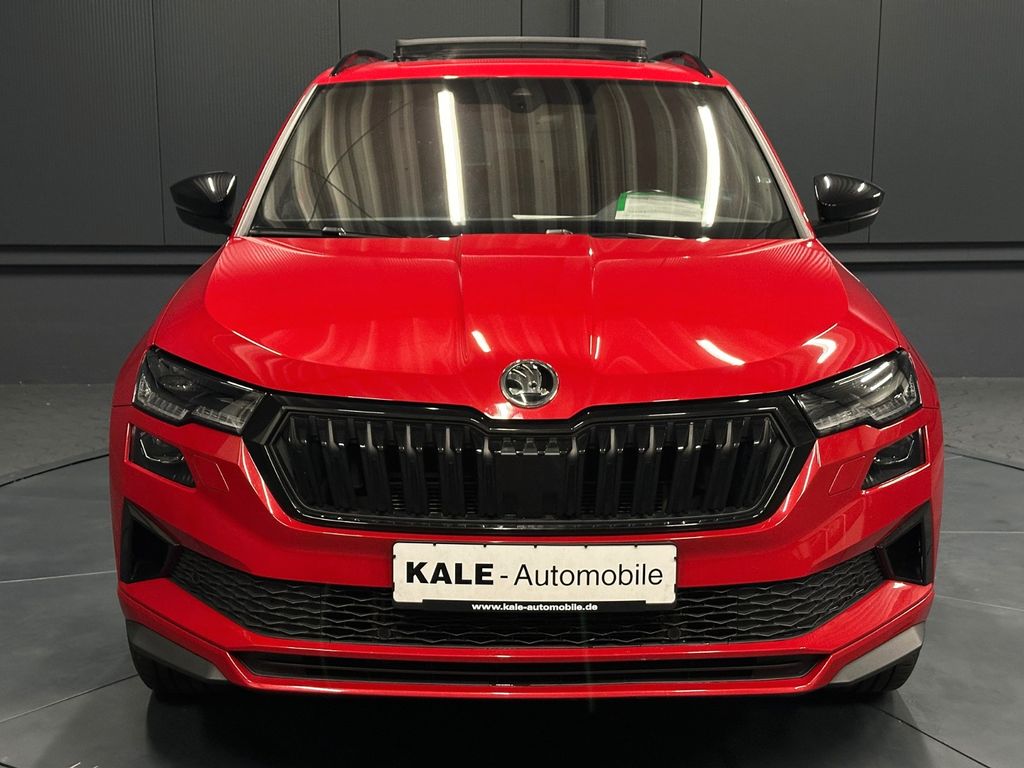 Skoda Karoq 2023 г. Красный, пробег 55000 км