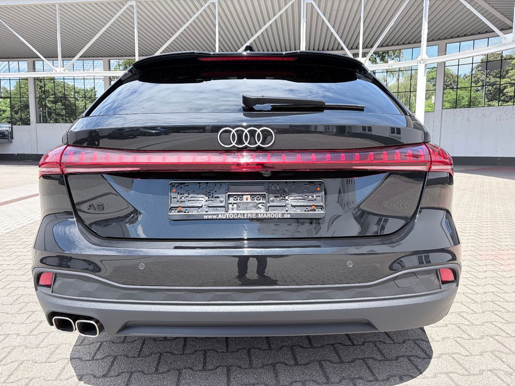 Audi A5 2025 г. Чёрный, пробег 35500 км