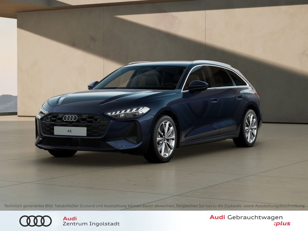 Audi A5 2026 г. Синий, пробег 28135 км