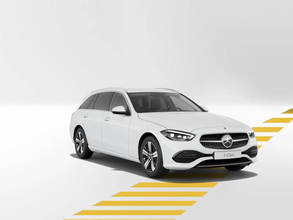 Mercedes-Benz C 200 2022 г. Белый, пробег 50494 км