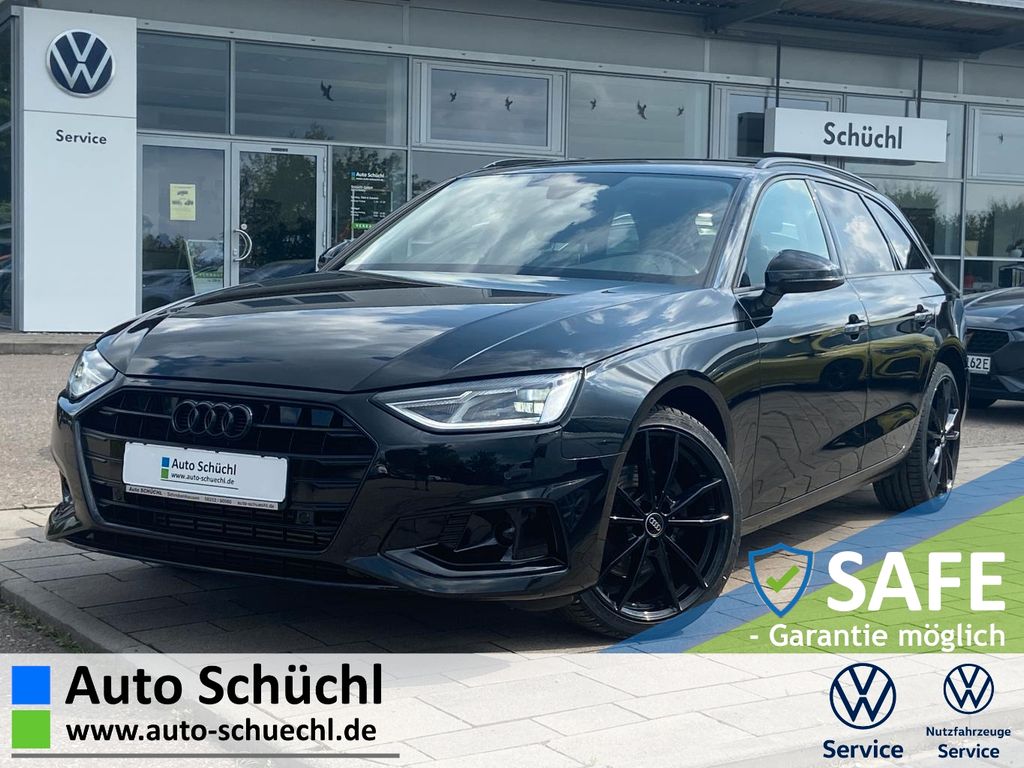 Audi A4 2022 г. Чёрный, пробег 46860 км