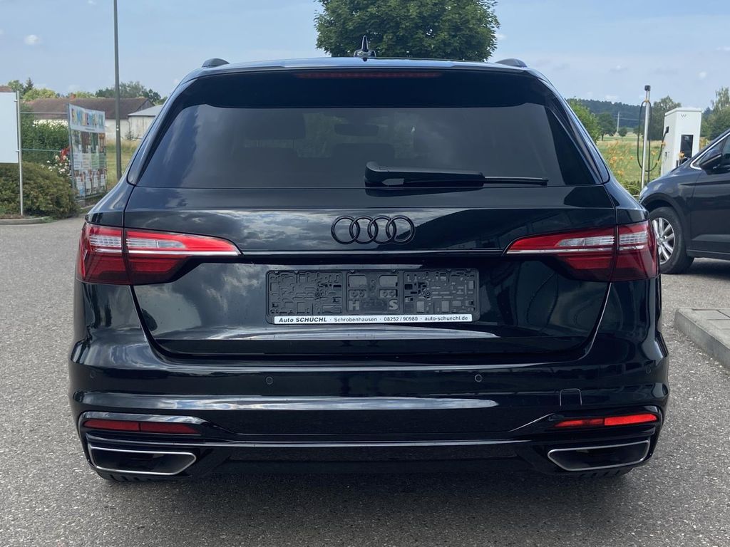 Audi A4 2022 г. Чёрный, пробег 46860 км