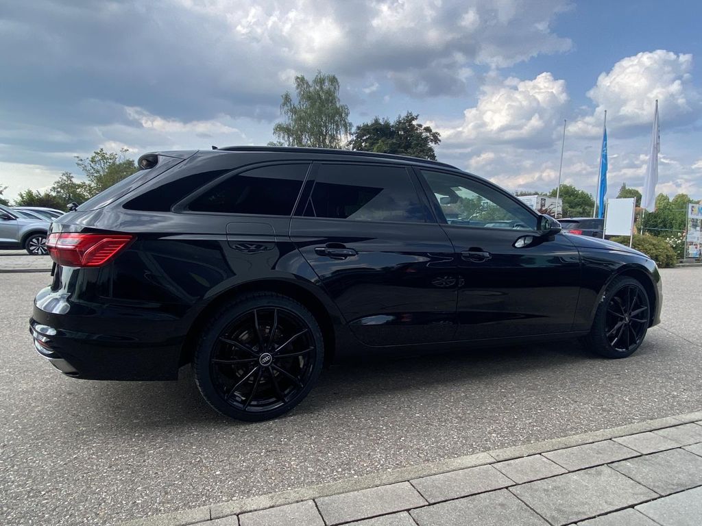 Audi A4 2022 г. Чёрный, пробег 46860 км