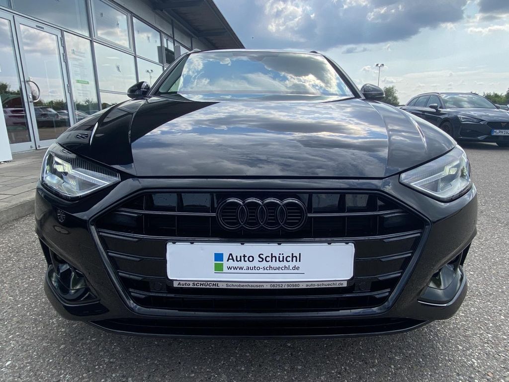 Audi A4 2022 г. Чёрный, пробег 46860 км