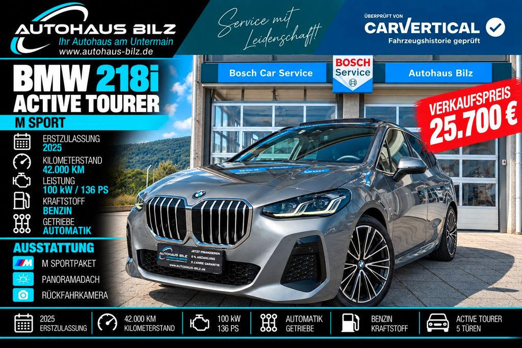 BMW 218 ACTIVE TOURER 2025 г. Серый, пробег 42000 км
