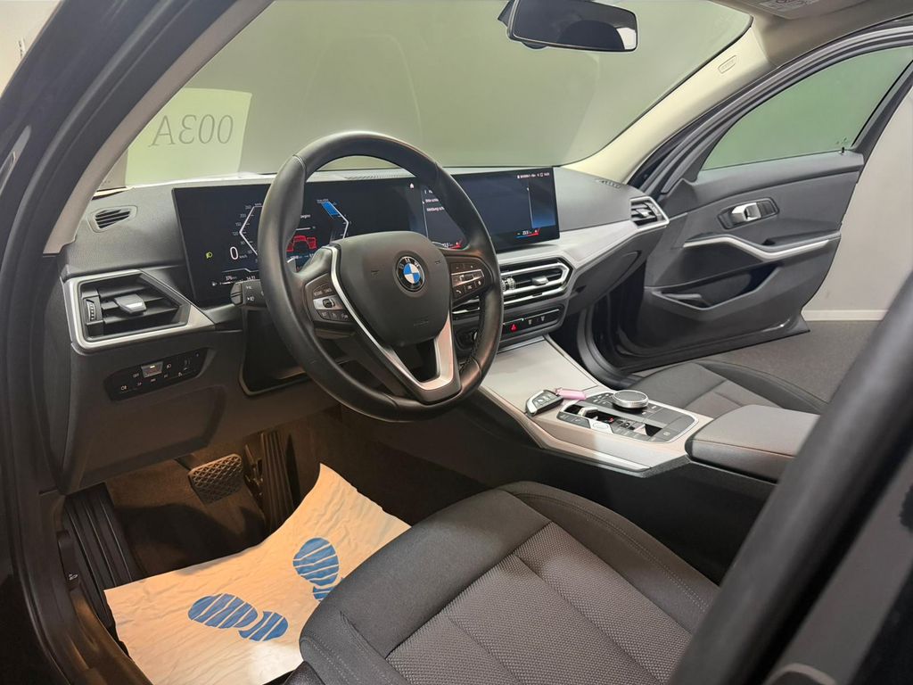 BMW 320 2023 г. Чёрный, пробег 50000 км