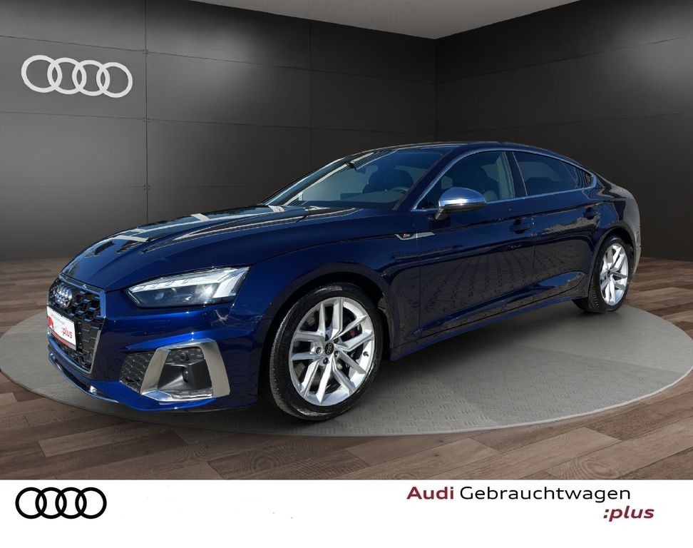 Audi S5 2023 г. Синий, пробег 40745 км
