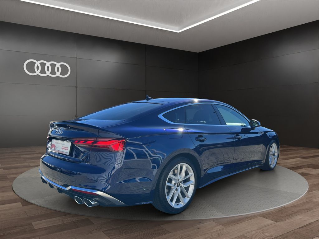 Audi S5 2023 г. Синий, пробег 40745 км