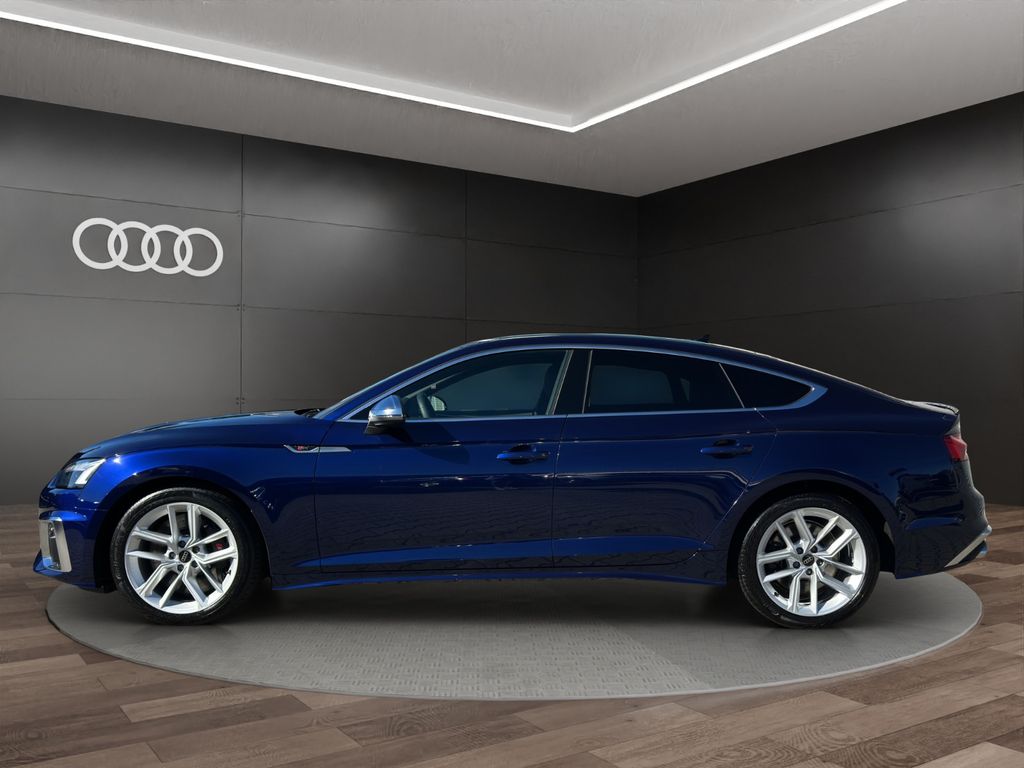 Audi S5 2023 г. Синий, пробег 40745 км