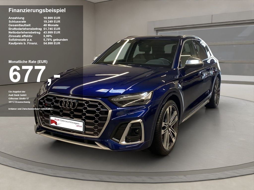 Audi SQ5 2023 г. Синий, пробег 40395 км