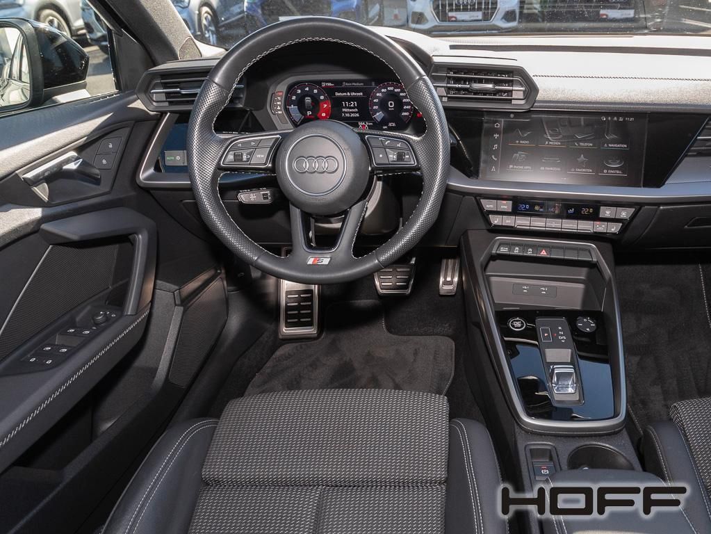 Audi A3 2023 г. Чёрный, пробег 41000 км